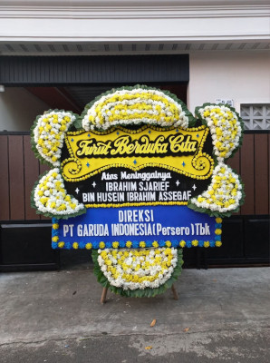 Papan Bunga Duka di Permai Indah