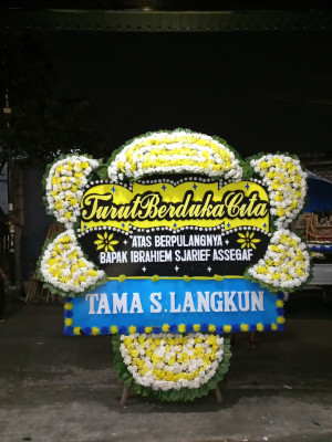 Papan Bunga Duka di Permai Indah