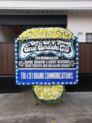 Papan Bunga Duka di Permai Indah